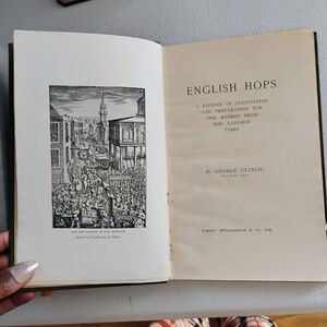 English Hops Book by George Clinch